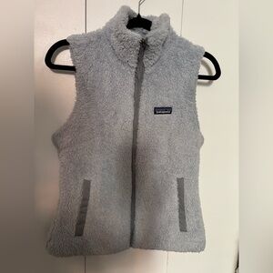 Patagonia Women’s Light Gray Fleece Vest